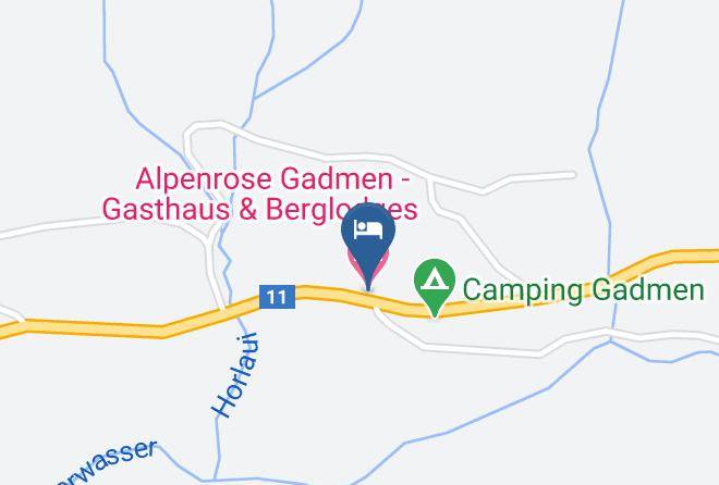Interlaken Oberhasli - Alpenrose Gadmen Gasthaus & Berglodges Maps