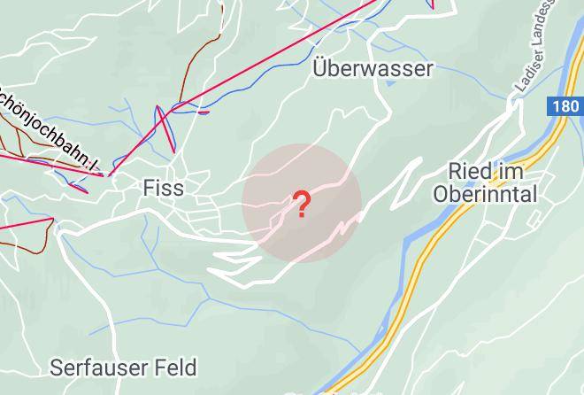 Landeck - Alpenrose Maps