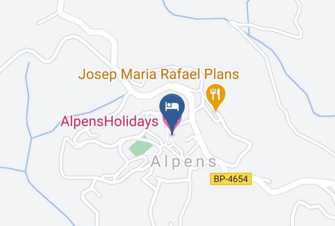 Barcelona - Alpensholidays Maps
