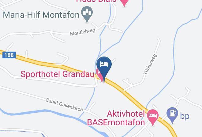 Bludenz - Alpensporthotel Grandau Maps