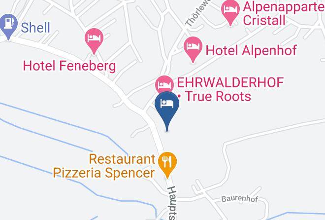 Reutte - Gastehaus Alpenstern Maps