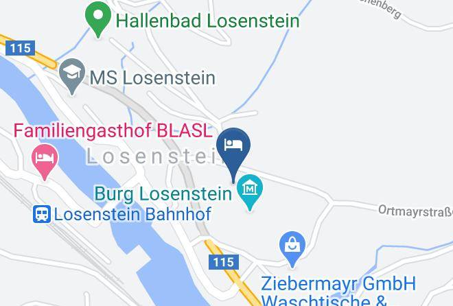 Steyr Land - Alpenverein Jugendherberge Maps