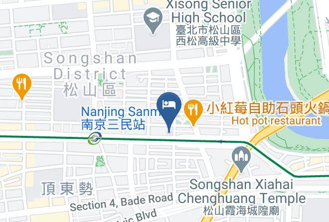 Songshan District - Alper Motel Maps