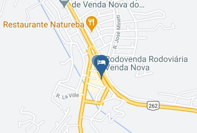 Venda Nova Do Imigrante - Alpes Hotel Maps