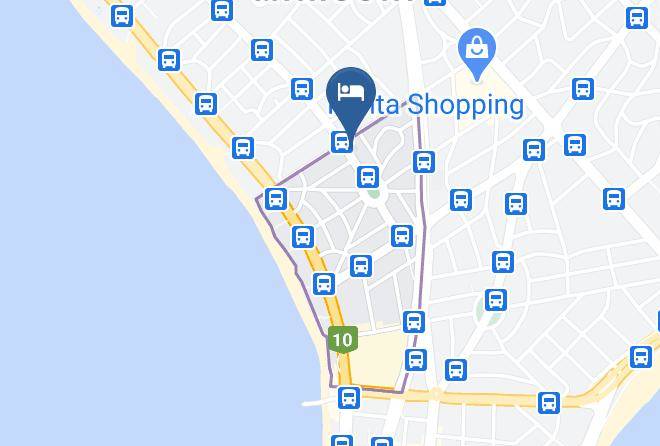 Punta Del Este - Alpes Hotel Maps