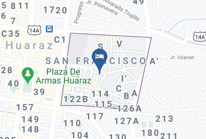 Huaraz - Alpes Huaraz Maps