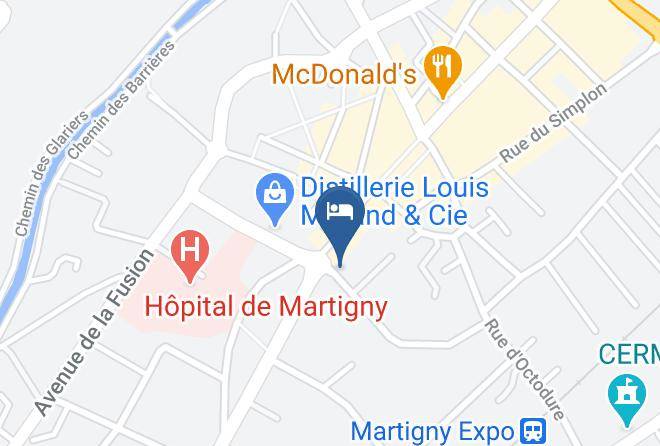 Martigny - Alpes & Rhone Morel Maps