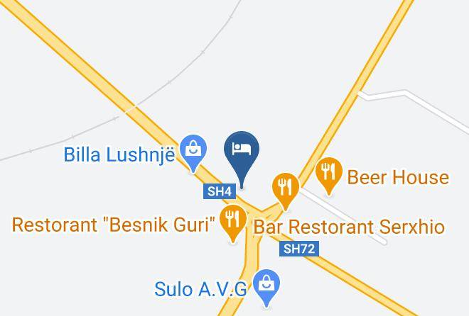 Lushnje - Alpet Hotel Maps