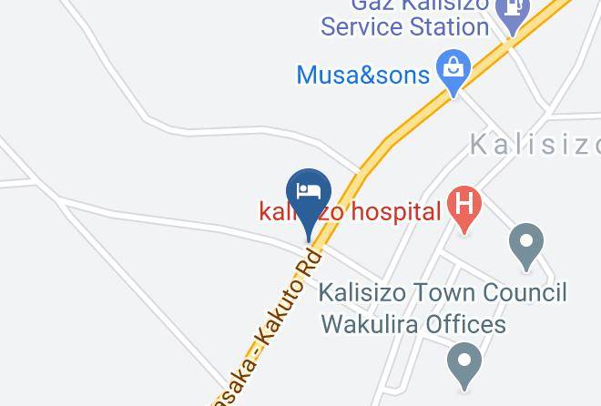 Kyotera - Alpha Country Motel Maps