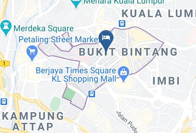 Kuala Lumpur - Alpha Genesis Hotel Maps