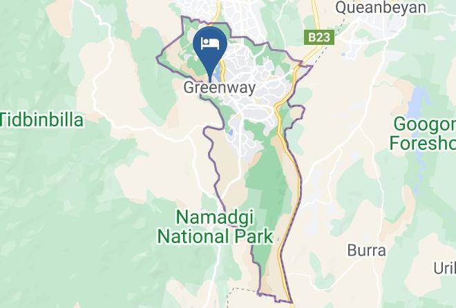 Greenway - Alpha Hotel Canberra Maps