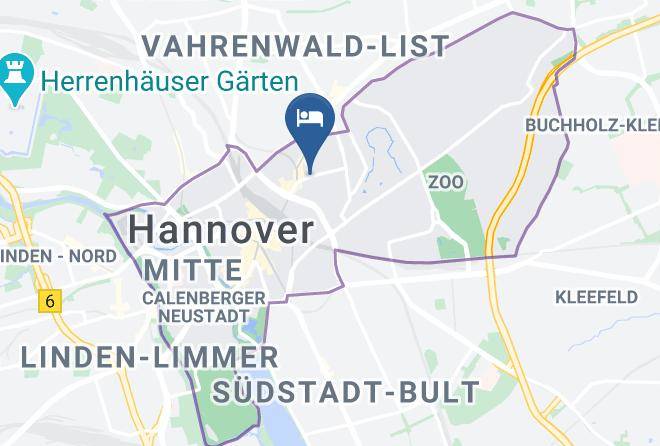 Stadt Hannover - Hotel Alpha Maps