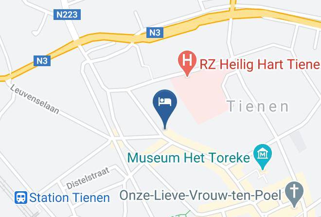 Flemish Brabant - Alpha Hotel Maps