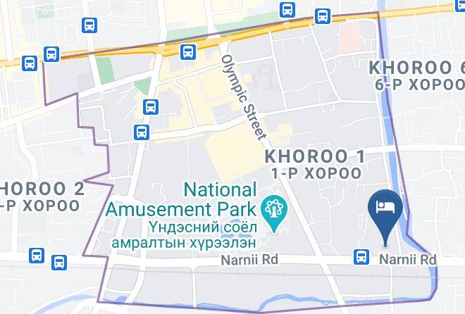 Ulaanbaatar - Alpha Hotel Maps