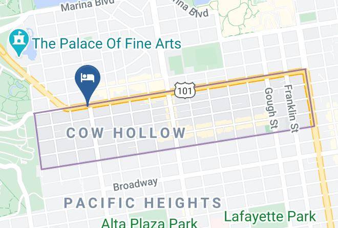 San Francisco - Alpha Inn & Suites Maps