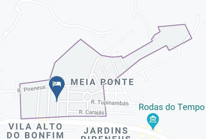 Pirenopolis - Alpha Life Pousada Maps