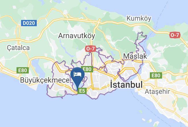 Avcilar - Alpha Suit Otel Maps