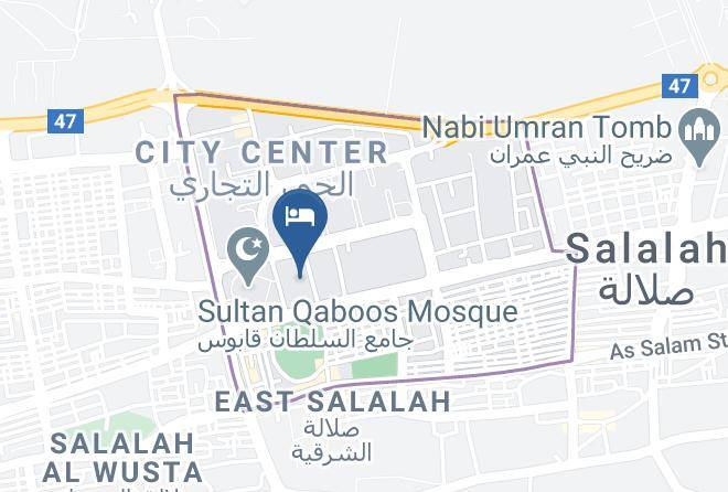 Salalah - Alpha Suites Hotel Maps