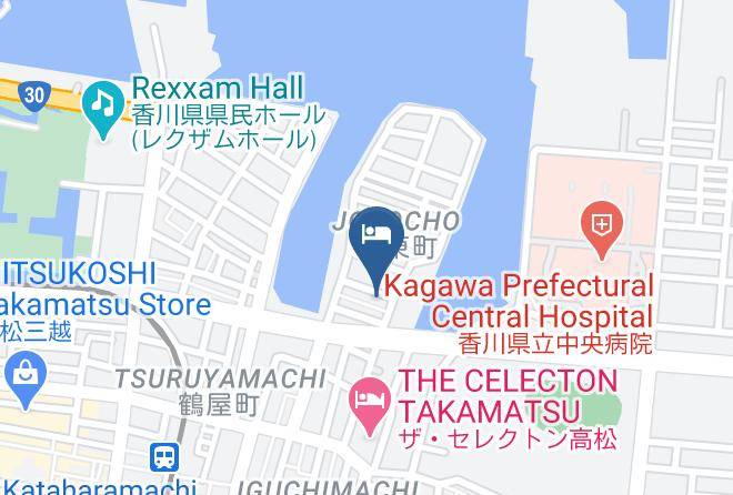 Takamatsu City - Alphabed East Maps