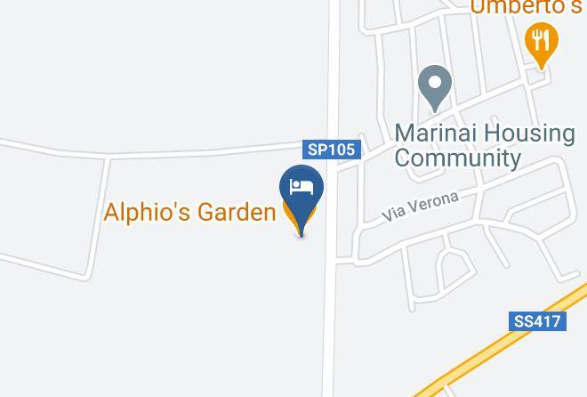 Catania - Alphio's Garden Ristorante Pizzeria Wine Bar Maps