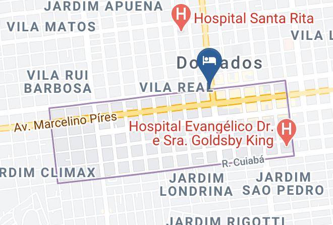 Dourados - Alphonsus Hotel Maps