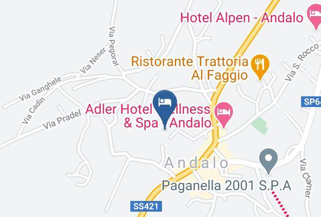 Trento - Alphotel Milano Maps