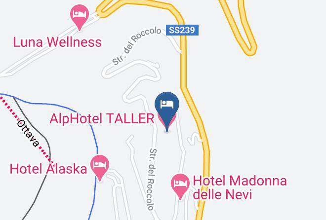 Trento - Alphotel Taller Maps