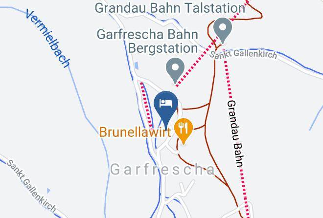 Bludenz - Alphusli Garfrescha Maps