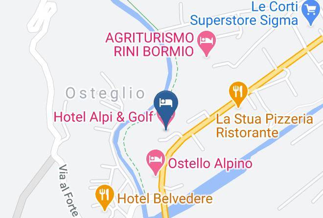 Sondrio - Hotel Alpi & Golf Maps