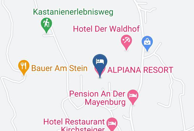 Bolzano - Alpiana Resort Maps