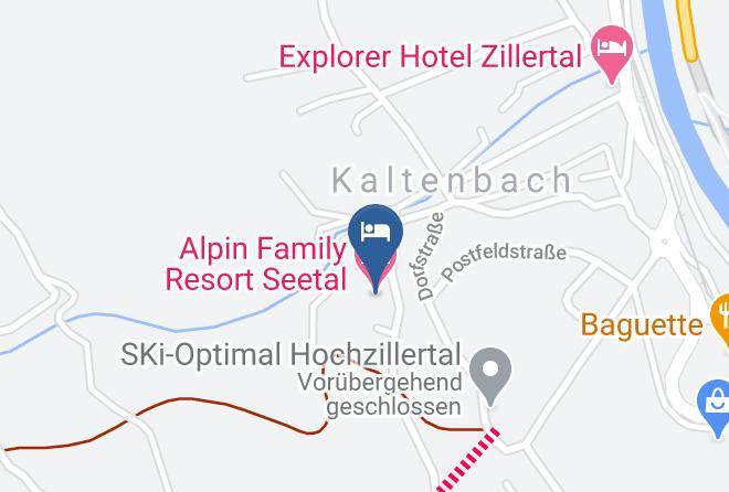 Alpin Family Resort Seetal Map - Tyrol - Schwaz