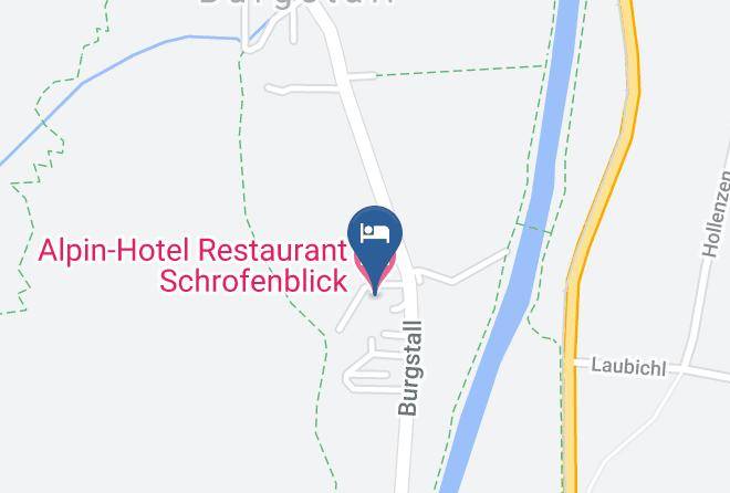 Schwaz - Alpin Hotel Restaurant Schrofenblick Maps