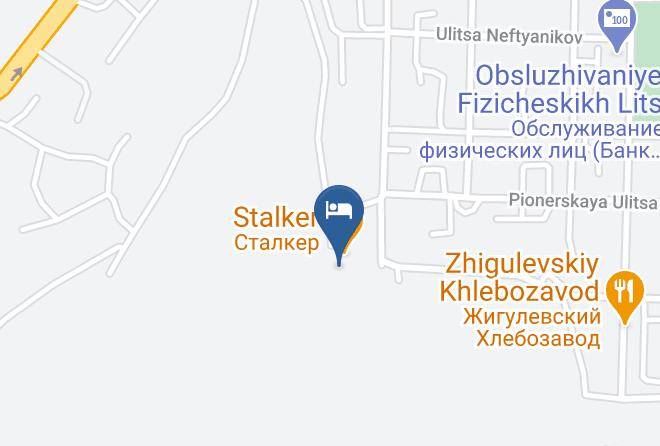 Zhigulevsk - Alpina Hotel Maps