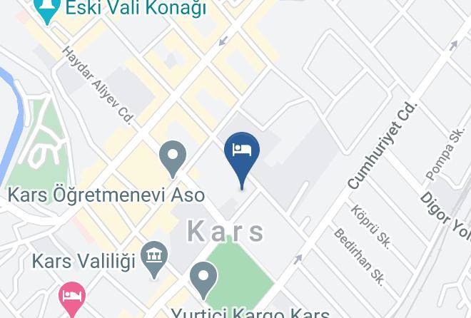 Kars Cumhuriyet - Alpina Konaklari Maps
