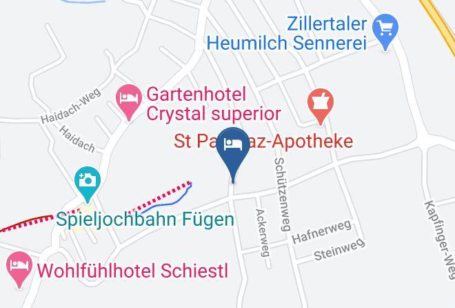 Schwaz - Alpina Zillertal Family Lifestyle Kinderhotel Maps