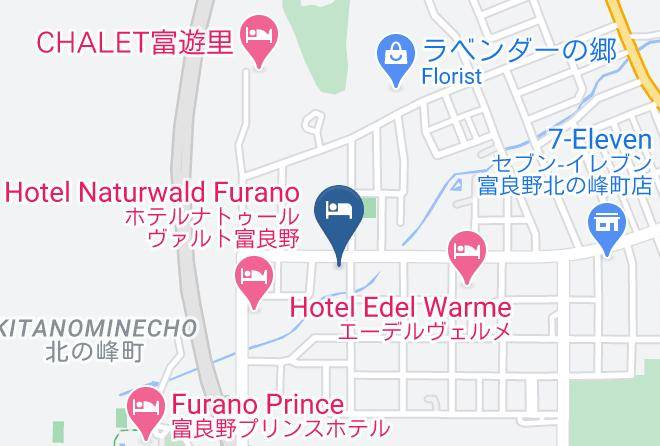 Furano City - Alpine Backpackers Maps
