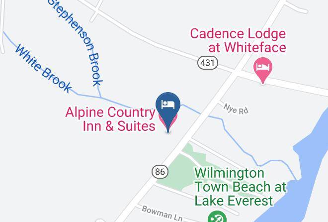 Essex - Alpine Country Inn & Suites Maps