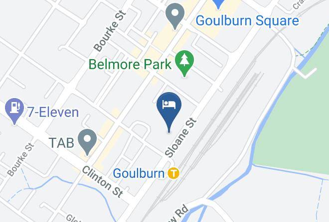 Goulburn Mulwaree - Alpine Heritage Motel Maps