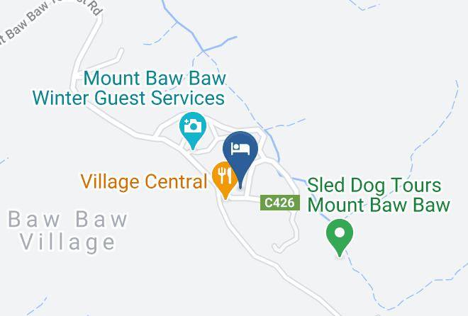 Baw Baw - Alpine Hotel Maps