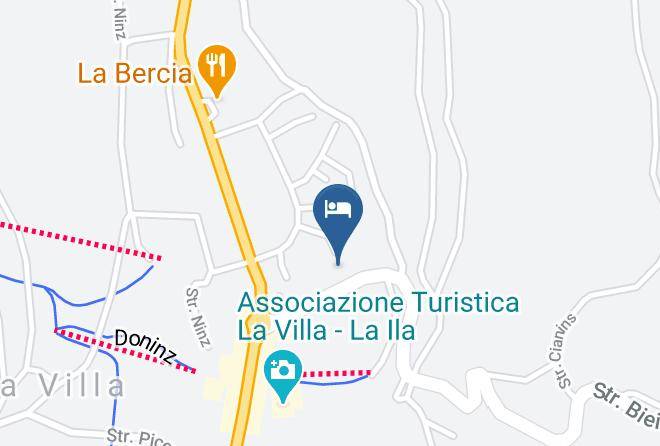 Bolzano - Alpine Hotel Ciasa Lara Maps