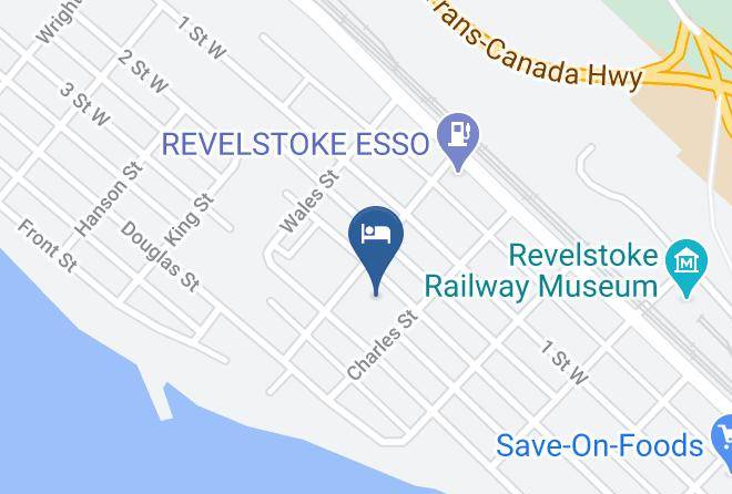 Columbia Shuswap - Alpine Inn & Suites Maps