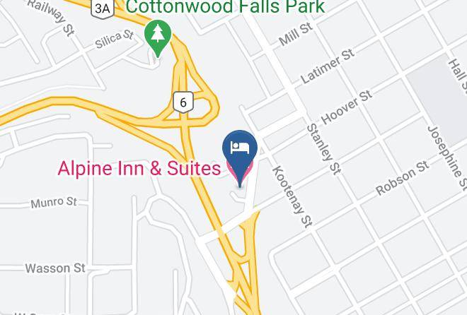 Central Kootenay - Alpine Inn & Suites Maps