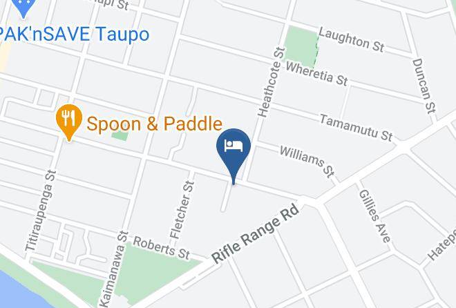 Taupo - Alpine Lake Motor Lodge Maps