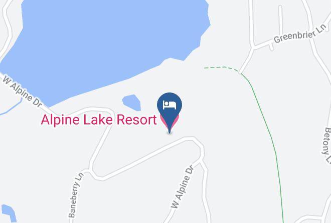 Preston - Alpine Lake Resort Maps