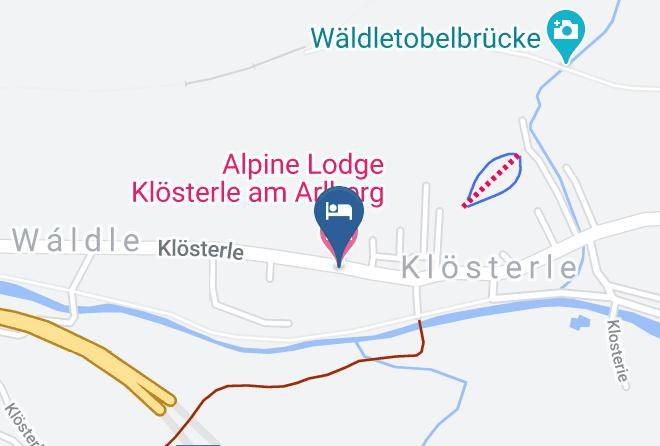 Bludenz - Alpine Lodge Klosterle Am Arlberg Maps