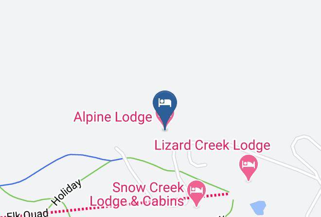East Kootenay - Alpine Lodge Maps