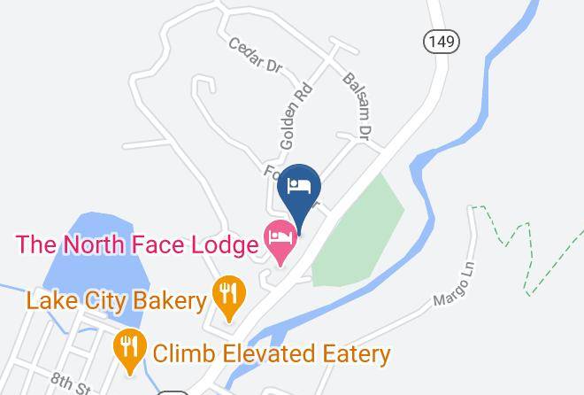 Hinsdale - Alpine Moose Lodge Maps