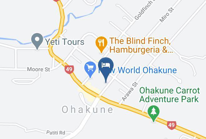 Ruapehu - Alpine Motel & Backpackers Lodge Maps
