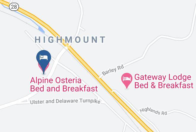 Ulster - Alpine Osteria Bed And Breakfast Maps