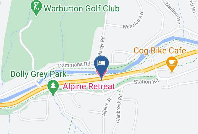 Alpine Retreat Hotel Map